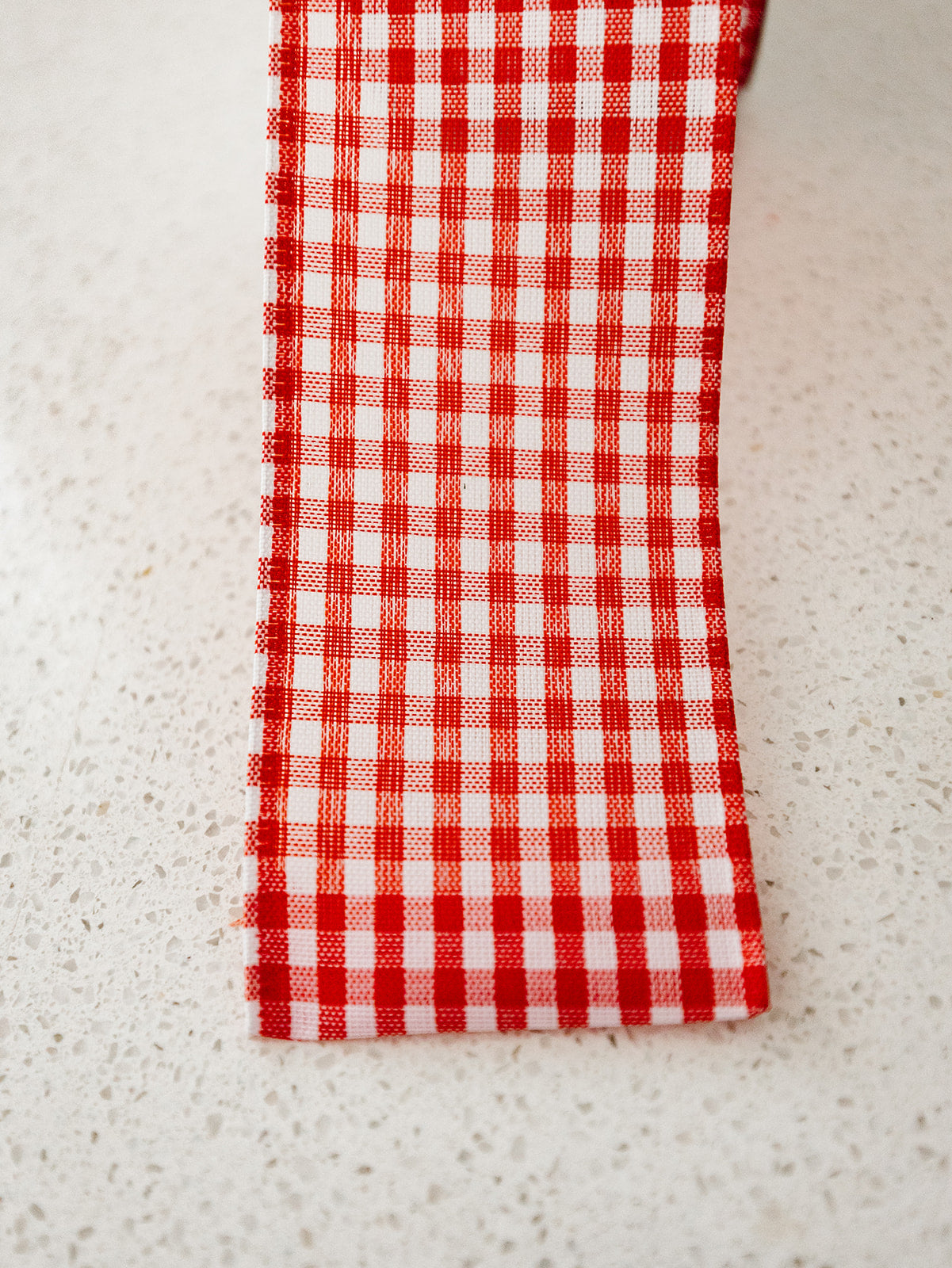 Americana Red Gingham Ribbon
