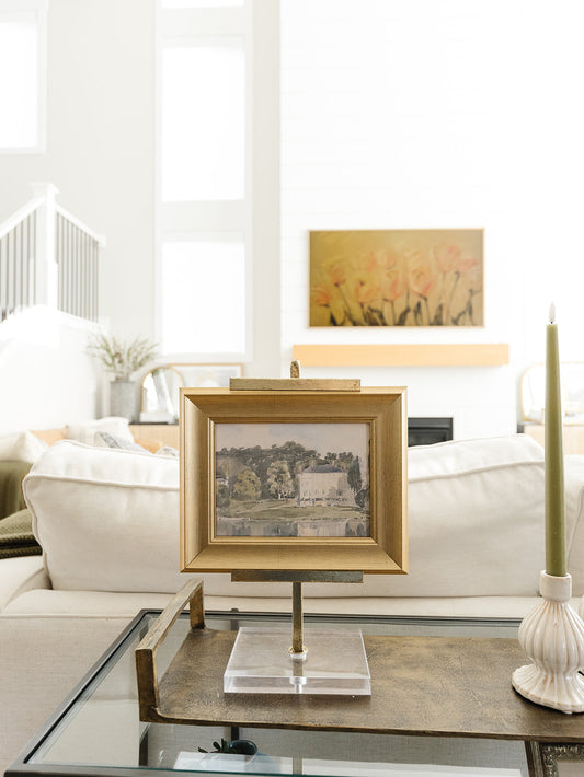 Chateau on the River Framed Art - 2 Sizes