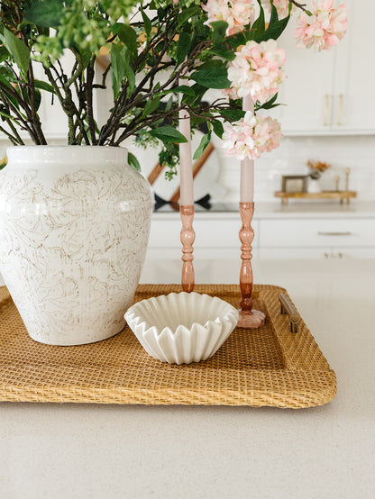 Stoneware Fluted Bowl