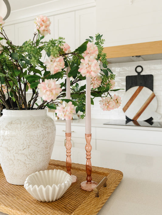 Raywood Pink Candlestick