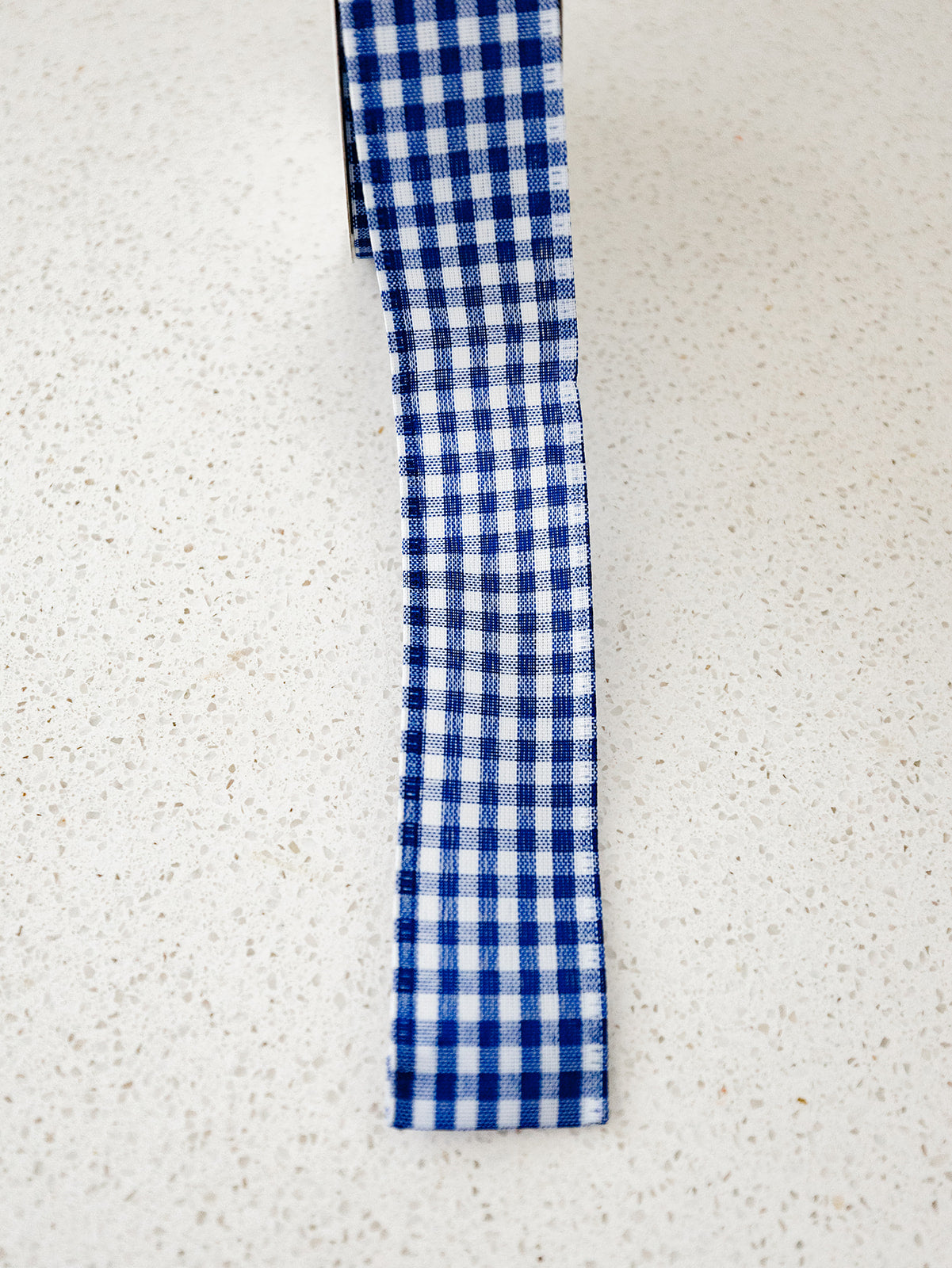 Americana Blue Gingham Ribbon