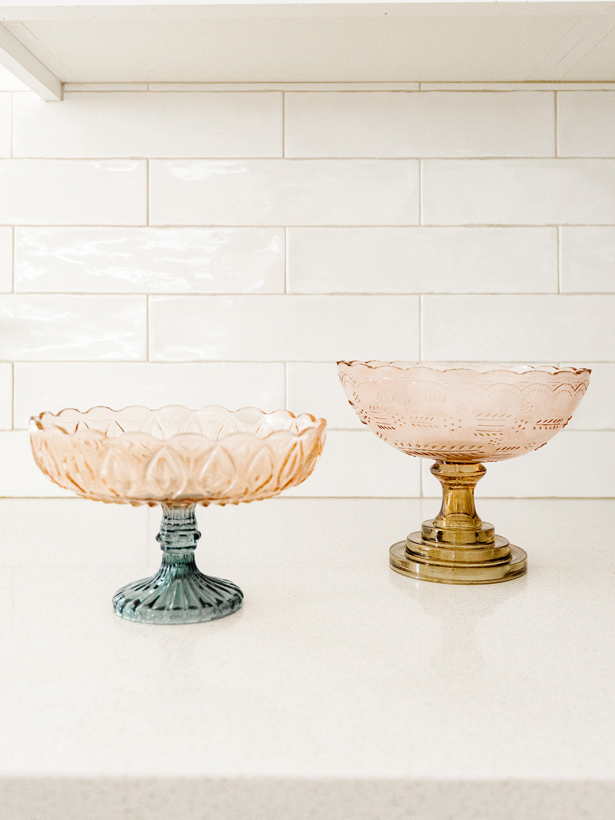 Glass Compote - 2 Colors