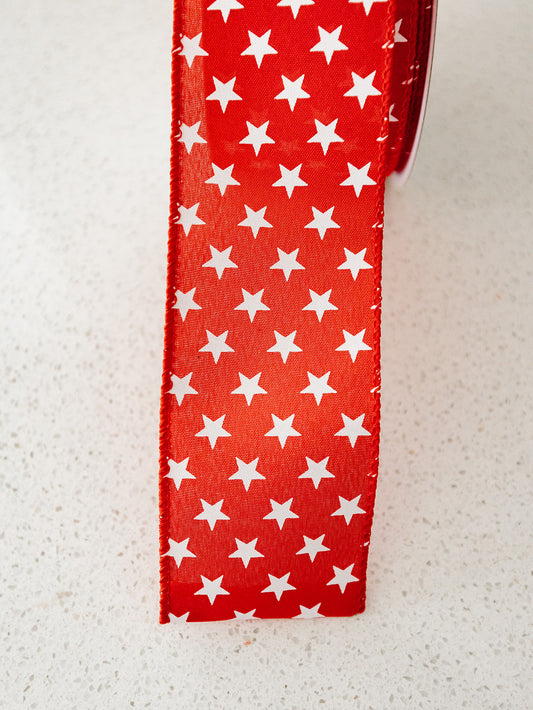 Liberty Red Star Ribbon