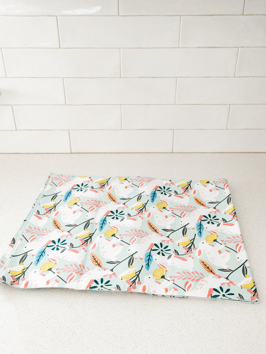 Folk Art Bunny Table Runner