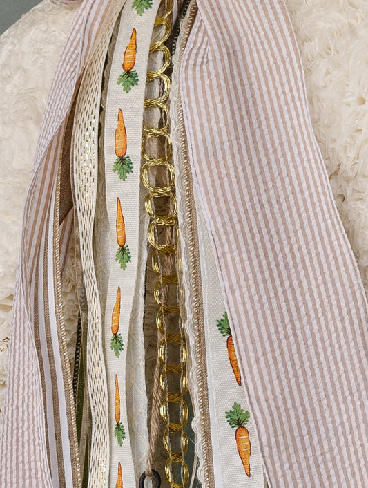 Easter Door Bundle 36" - 7 pieces bundled (ribbon bundle & bow only)