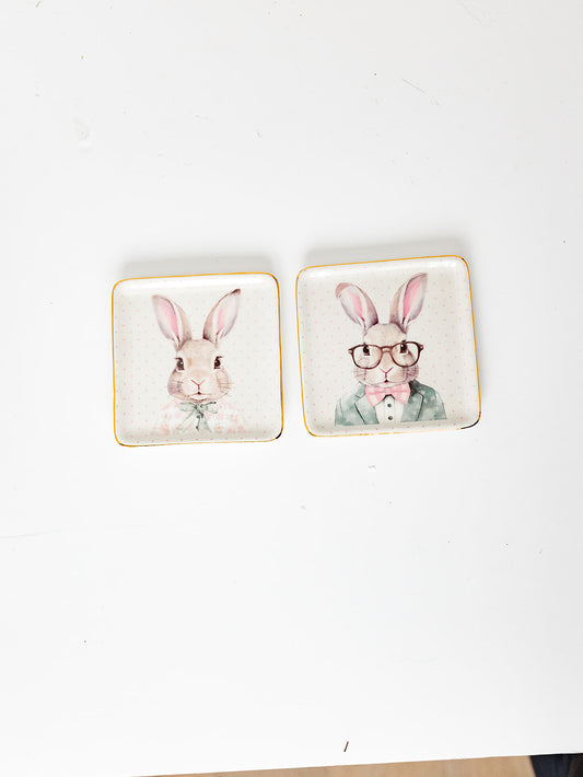 Dapper Bunny Trinket Tray