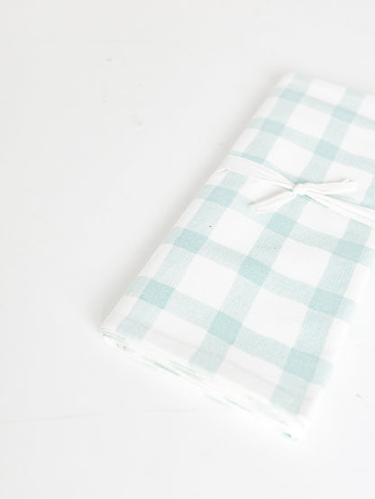 Painted Mist Grid Table Runner - 72"