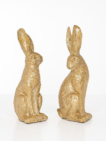 Gold Leaf Rabbit - 12.5"