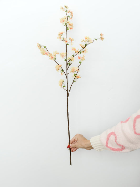 Blossom Spray Apricot Peach- 36"