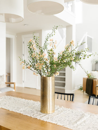 Textured Antiqued Gold Vase - 3 Sizes