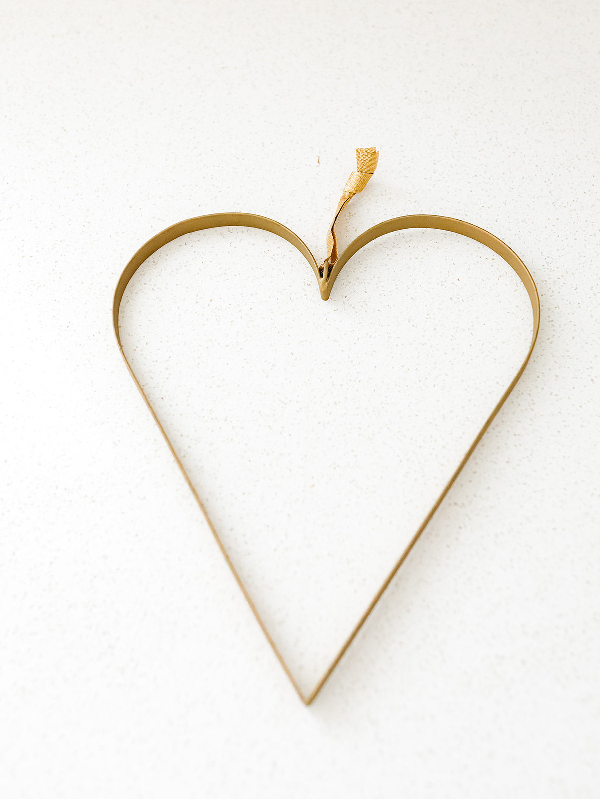 Hanging Metal Heart - 11.5”
