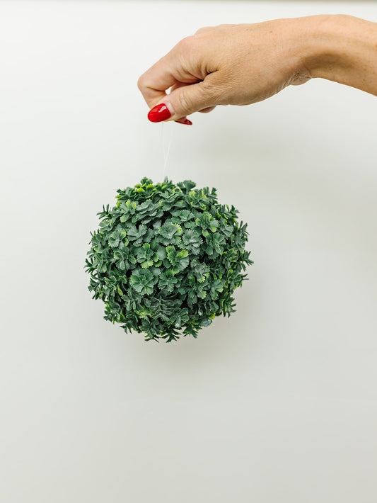 Real Touch Sedum Orb - 5.5"