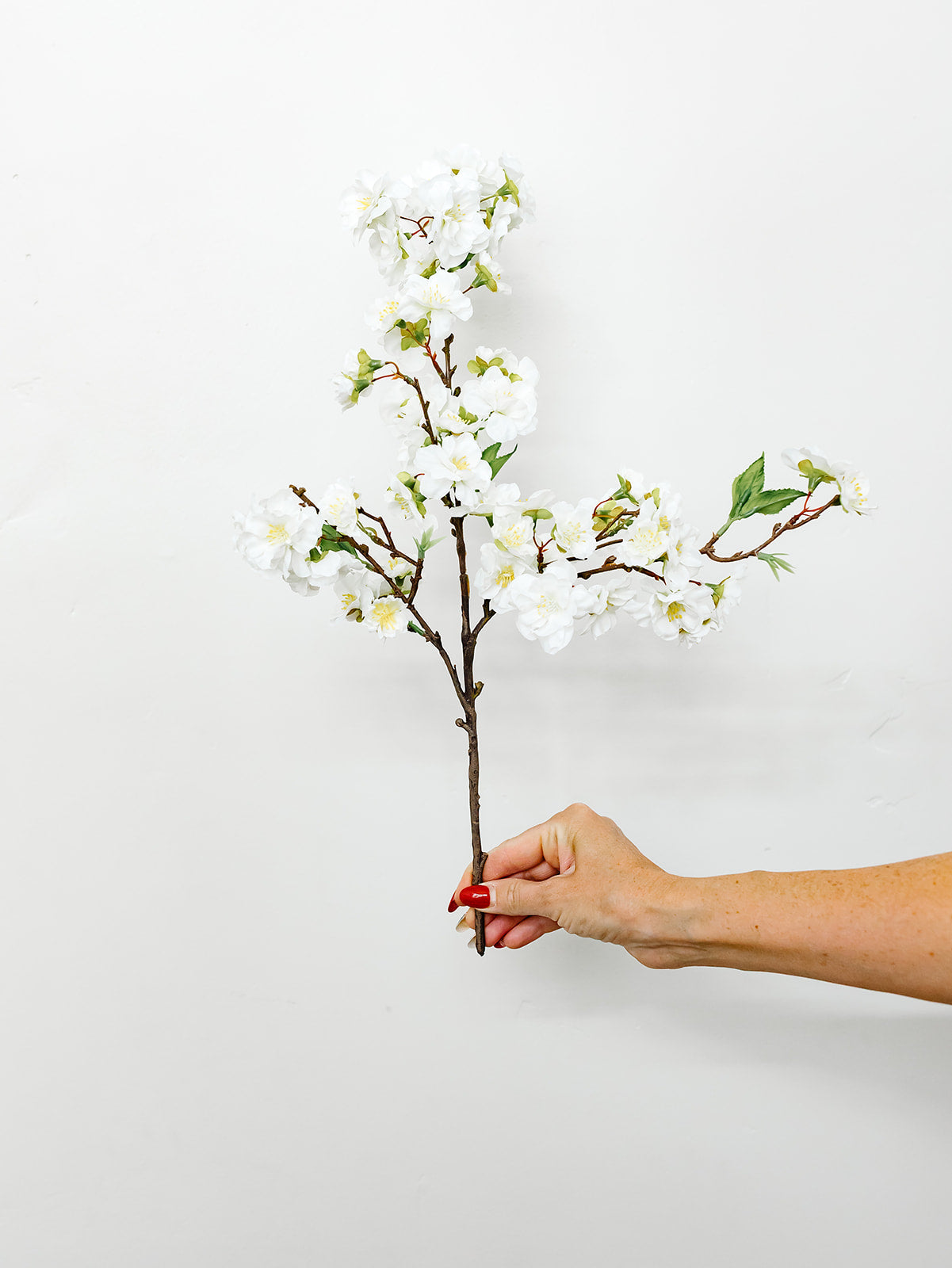 White Cherry Blossom Spray - 18