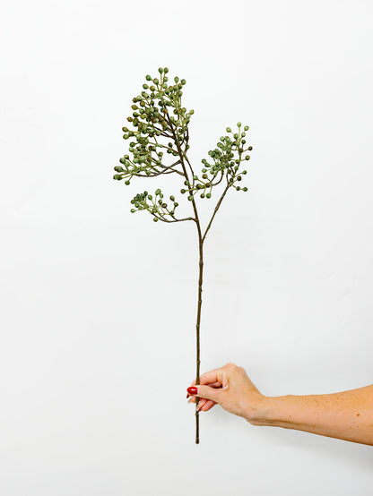 Green Berry Spray - 26"