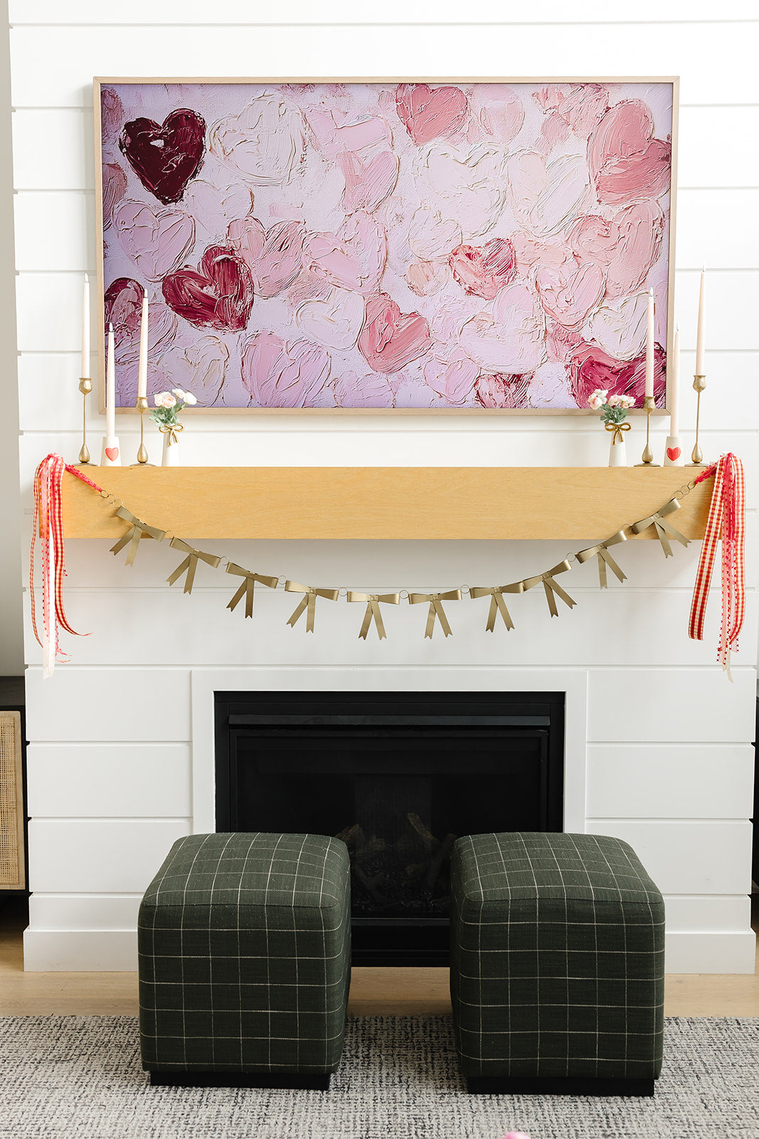 Brass Bow Garland