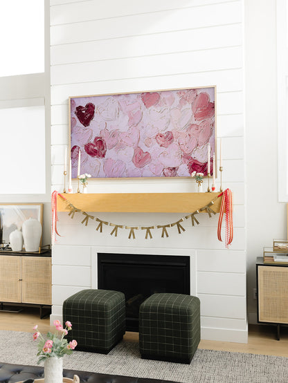 Brass Bow Garland