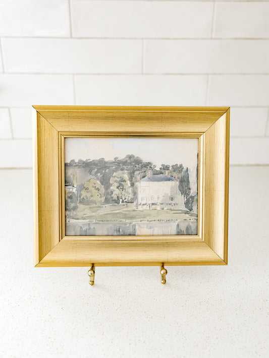 Chateau on the River Framed Art - 2 Sizes