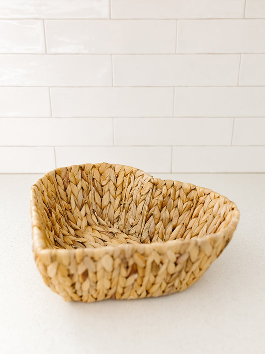 Woven Heart Baskets - 3 Sizes