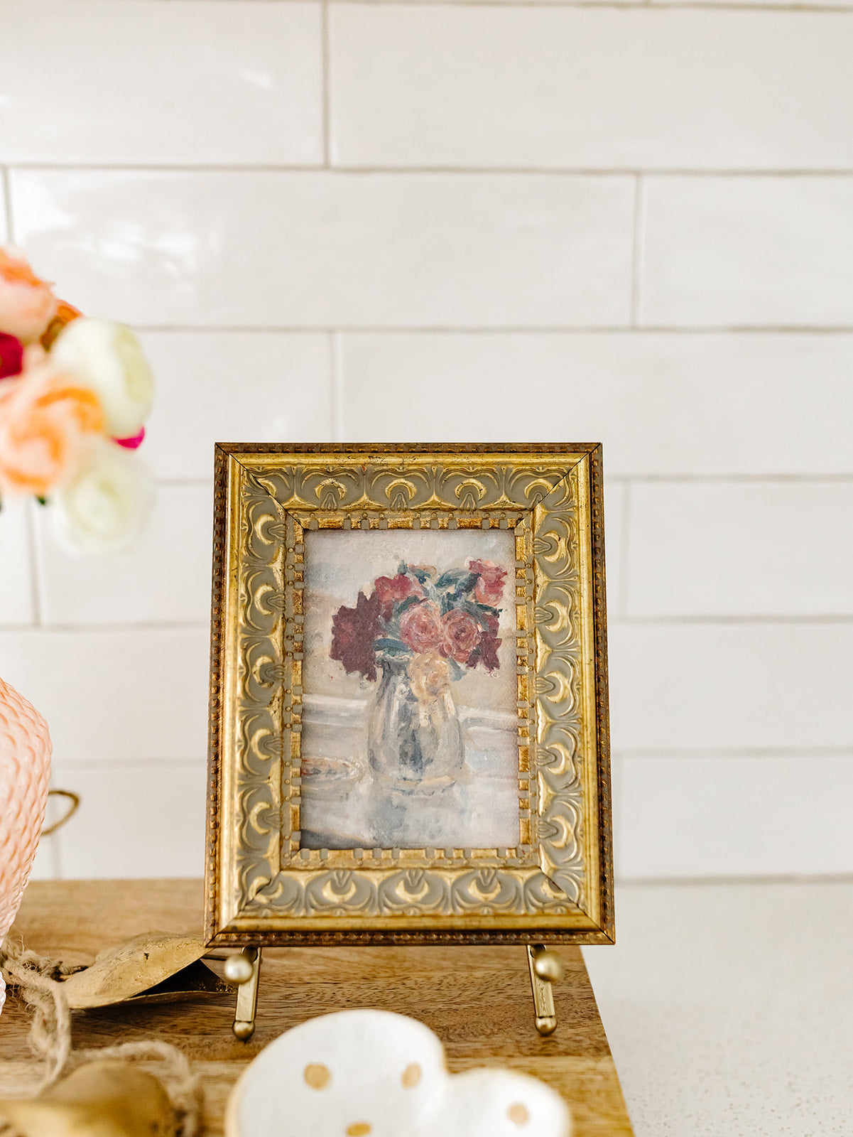 Rose Vase Framed Art - 2 Sizes