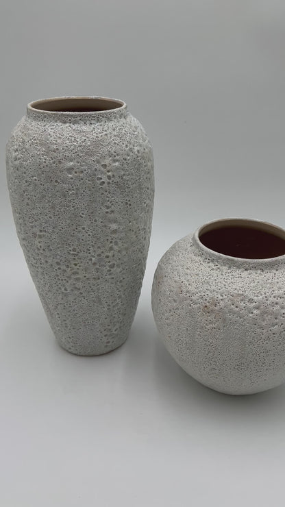 White Bubble Vase - Small