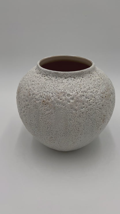 White Bubble Vase - Small